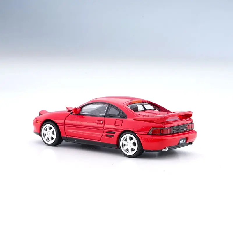 1:64 Toyotas MR2 W20 lega modello di auto sportiva pressofuso veicoli in metallo modello di auto simulazione collezione di Scale in miniatura regalo giocattolo per bambini