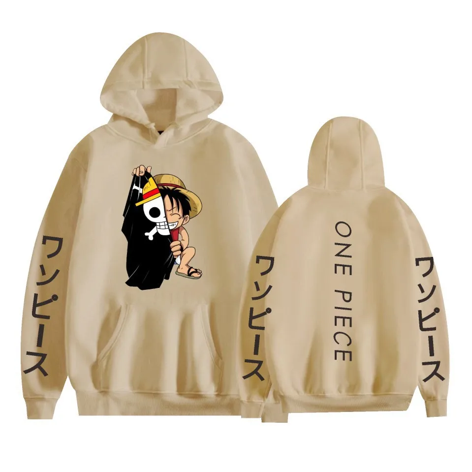 

Spring and Autumn hooded hoodie Pirate King merchandise European size hot selling printed pullover hoodie for men and women