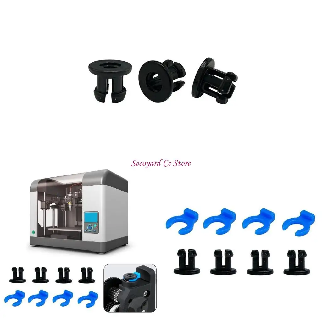 

N3UC 4Pair PTFE Tube Couplers 4mm Quick Fittings for 3D Printing Accessories