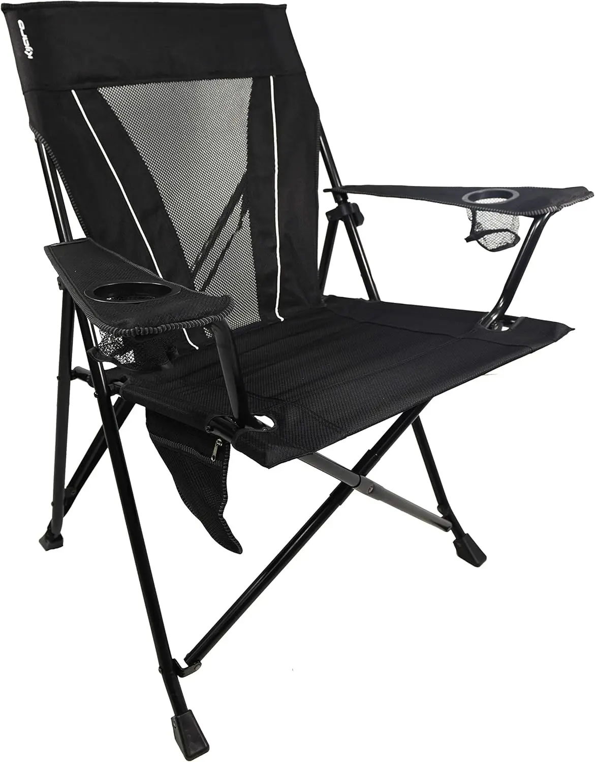 

XXL Dual Lock Portable Camping Chair - Supports 400lbs, Versatile Folding Outdoor Seat for Comfort