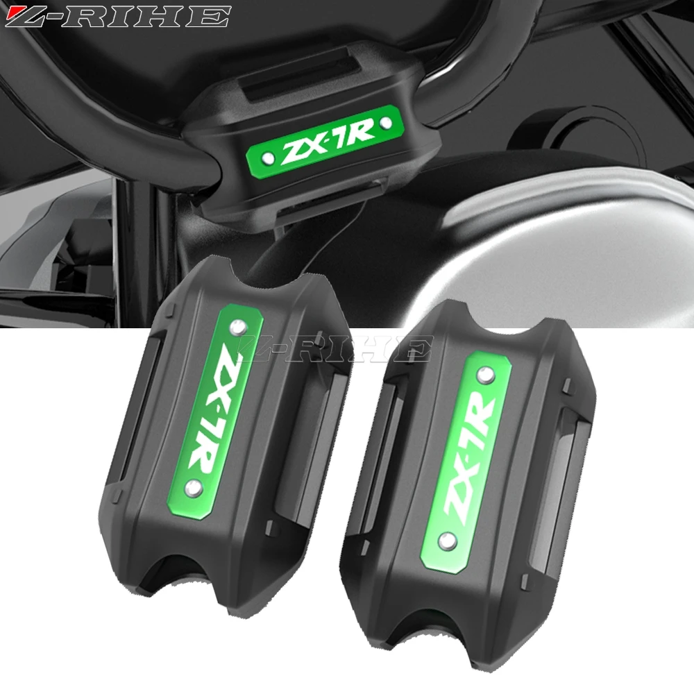 

25mm For KAWASAKI ZX7R ZX 7R Motorcycle Accessory Crash Bar Bumper Engine Guard Protection Decorative Block zx-7r 1989-2003 2002