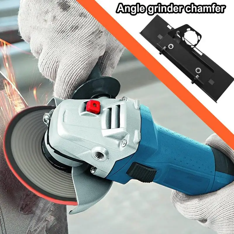 

Angle Grinder Chamfering Tool Adjustable 45 Degree Angle Grinder Chamfer Carbon Steel Portable Chamfer Lightweight Chamfering