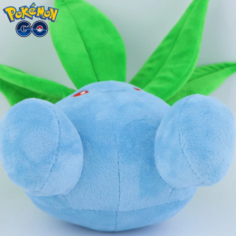 Pokémon Oddish Anime Brinquedo De Pelúcia Macio, Bonito Planta Dos Desenhos Animados, Almofada Do Sofá, Kawaii, Presente De Aniversário Infantil, Decoração Do Quarto, Novo, 25-30cm