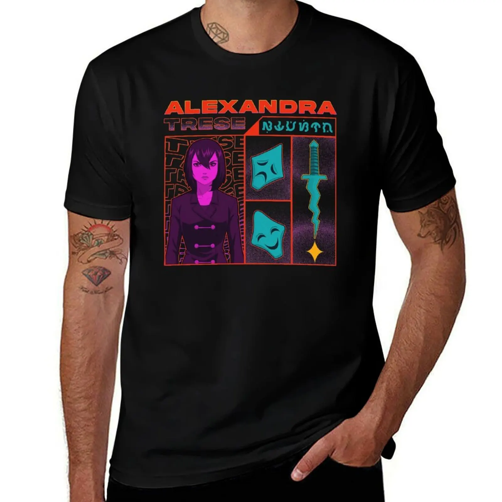 ALEXANDRA TRESE BRUTALIST DESIGN T-Shirt Daily Wear Plain Short Sleeve Shirt T-Shirt