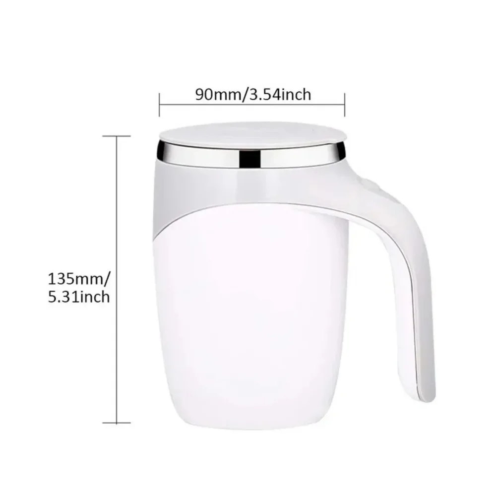 Automatic Stirring Cup Mug Rechargeable Stirring Stainless Steel Rotating Magnetic Home Drinking Tools Portable Coffee Electric