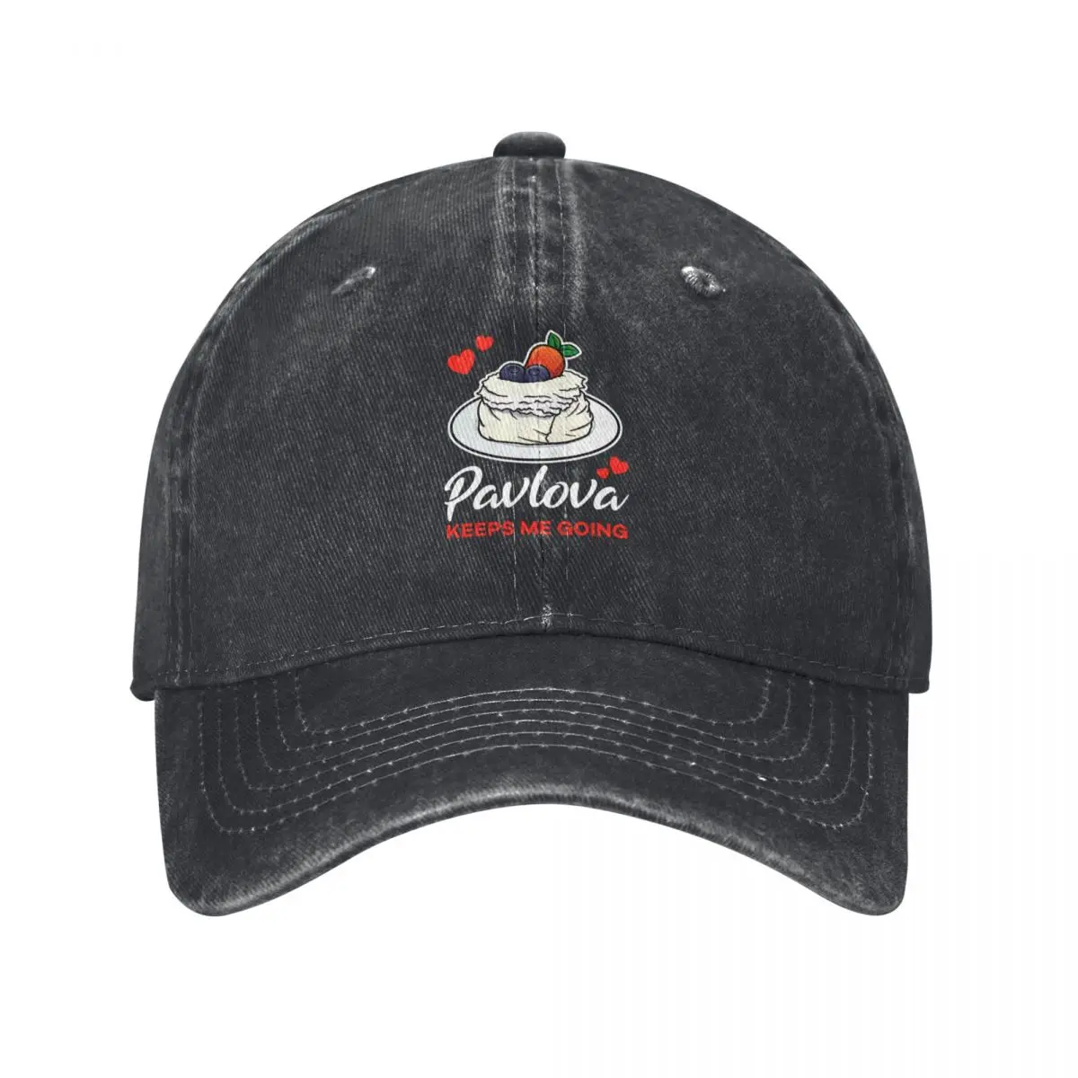 Pavlova keeps me going saying Baseball Cap hiking hat Visor Women's Beach Visor Men's