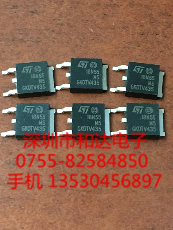 

10pcs orginal new STD18N55N5 Stock TO-252