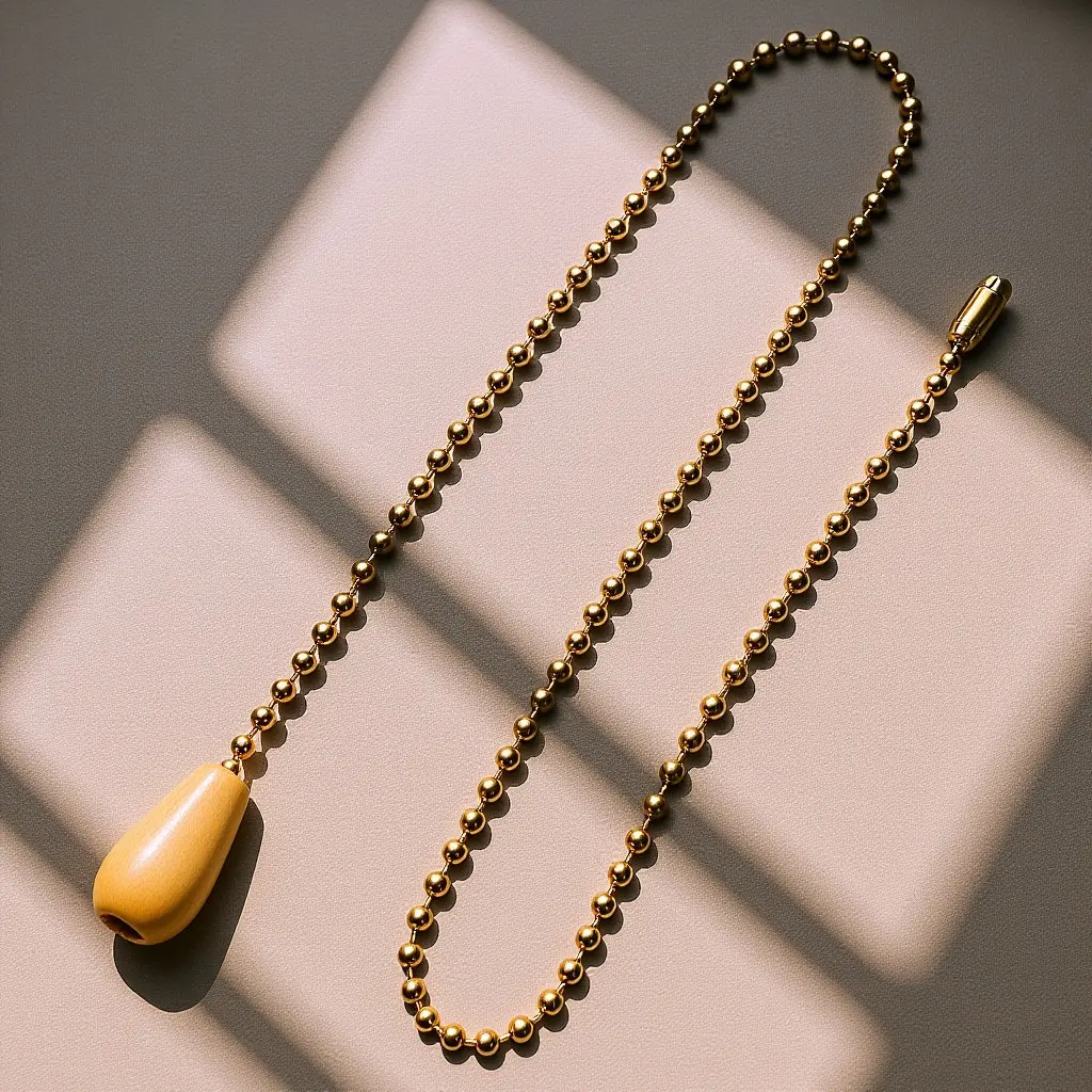 

Деревянная ручка-цепочка для подвесного светильника, потолочного вентилятора, декоративный функциональный выключатель из массива дерева для ванной и спальни