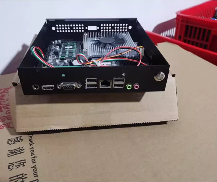 Mini Host Computer D2550 Dual Core Four Thread HDMI MSATA SATA DC12V