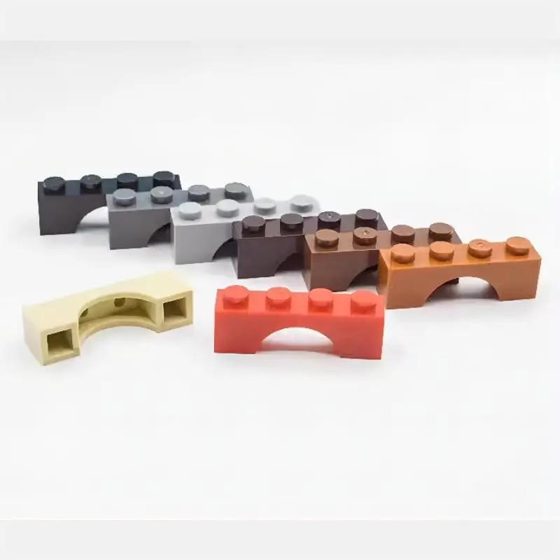 MOC Building Block Parts 3659 Brick Arch 1x4 House Castle Assemble Particle 50g/40PCS Educational Toy for Kids