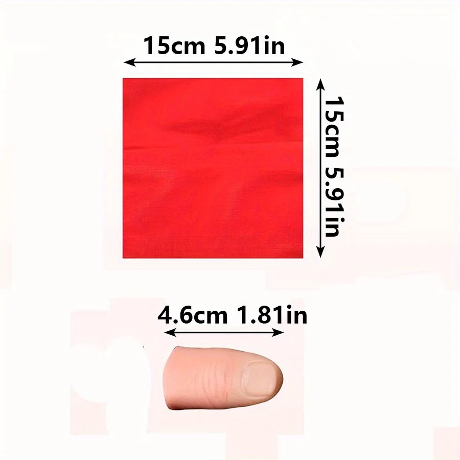 Syal-Set Lengan Jari Ujung Jem - Thumb Tip Magic Trick Set ulasan dan harga