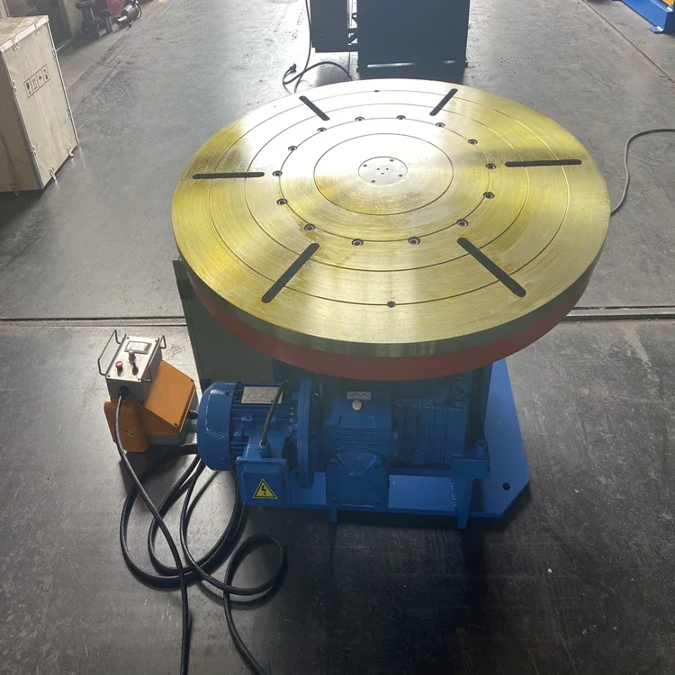 automatic heavy duty welding positioner 5Ton-200Ton welding rotary table price