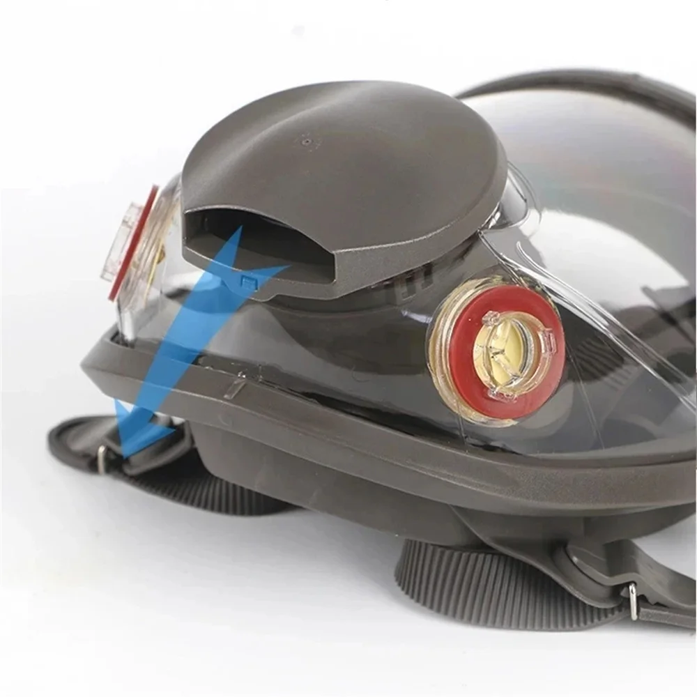 SJL 3/17 шт., защитный респиратор, противогаз, такой же для 6800, противогаз, окраска, распыление, респиратор на все лицо