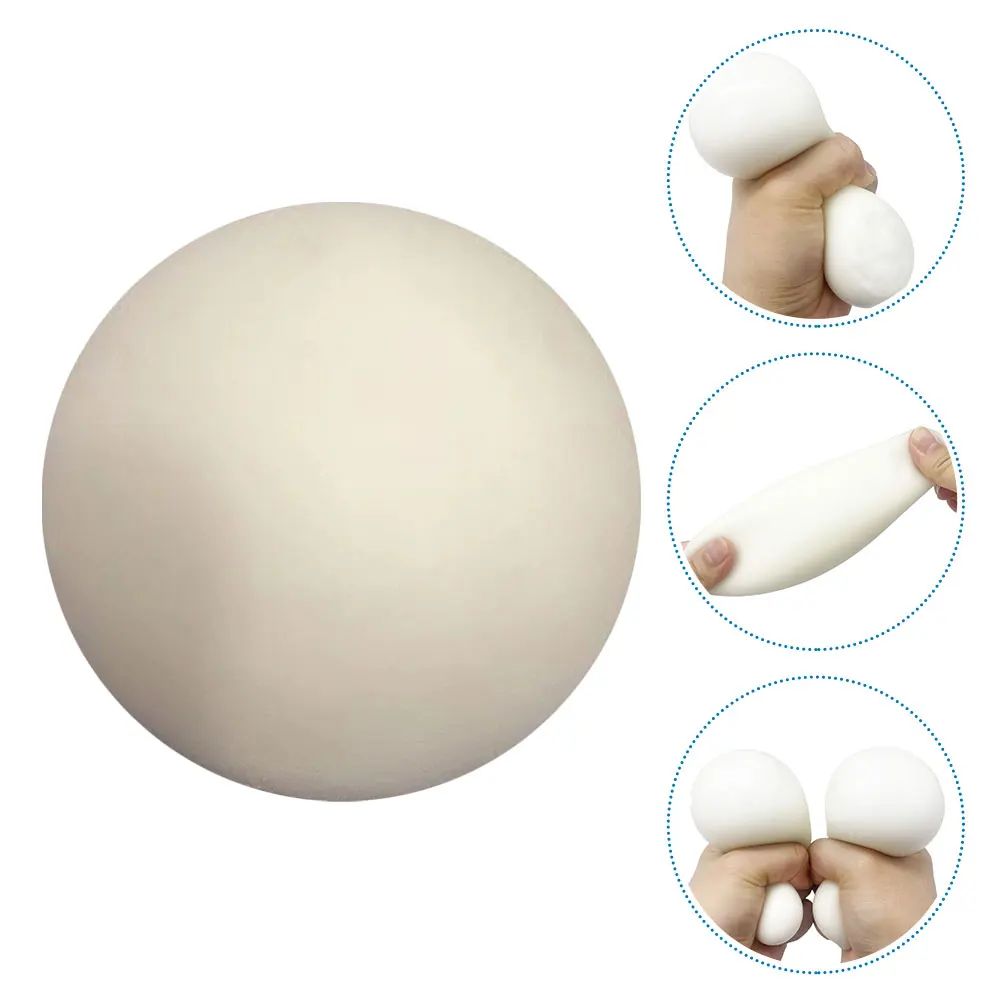 

6cm Squeeze Ball Elastic Stretchy Squishy Ball Stress Relief Toys Novelty Fun Decompression Pressure Kid Relax Ball