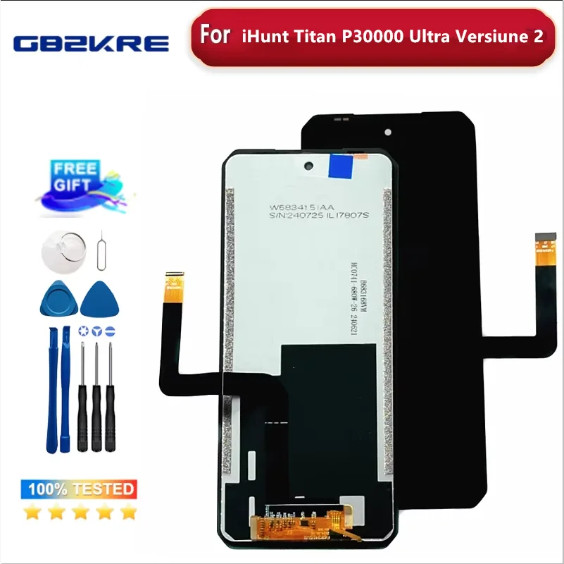 Для iHunt Titan P30000 Ultra Version 2: ЖК-экран, сенсорный дигитайзер, стеклянная панель, сенсорный датчик для Titan P30000, сенсорный дисплей
