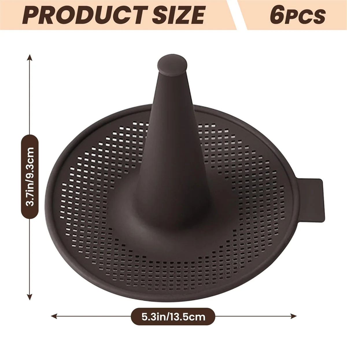 قوالب السيليكون، قالب دونات للخبز، مجموعة مقالي الدونات، 6 قطع قوالب معجنات لمقالي كعكة الخبز والدونات