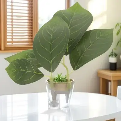 

Realistic Artificial Aquarium Plants With Suction Cup For Betta Fish Spawning Leaf Habitat Decor Aquarium Breeding Hammock