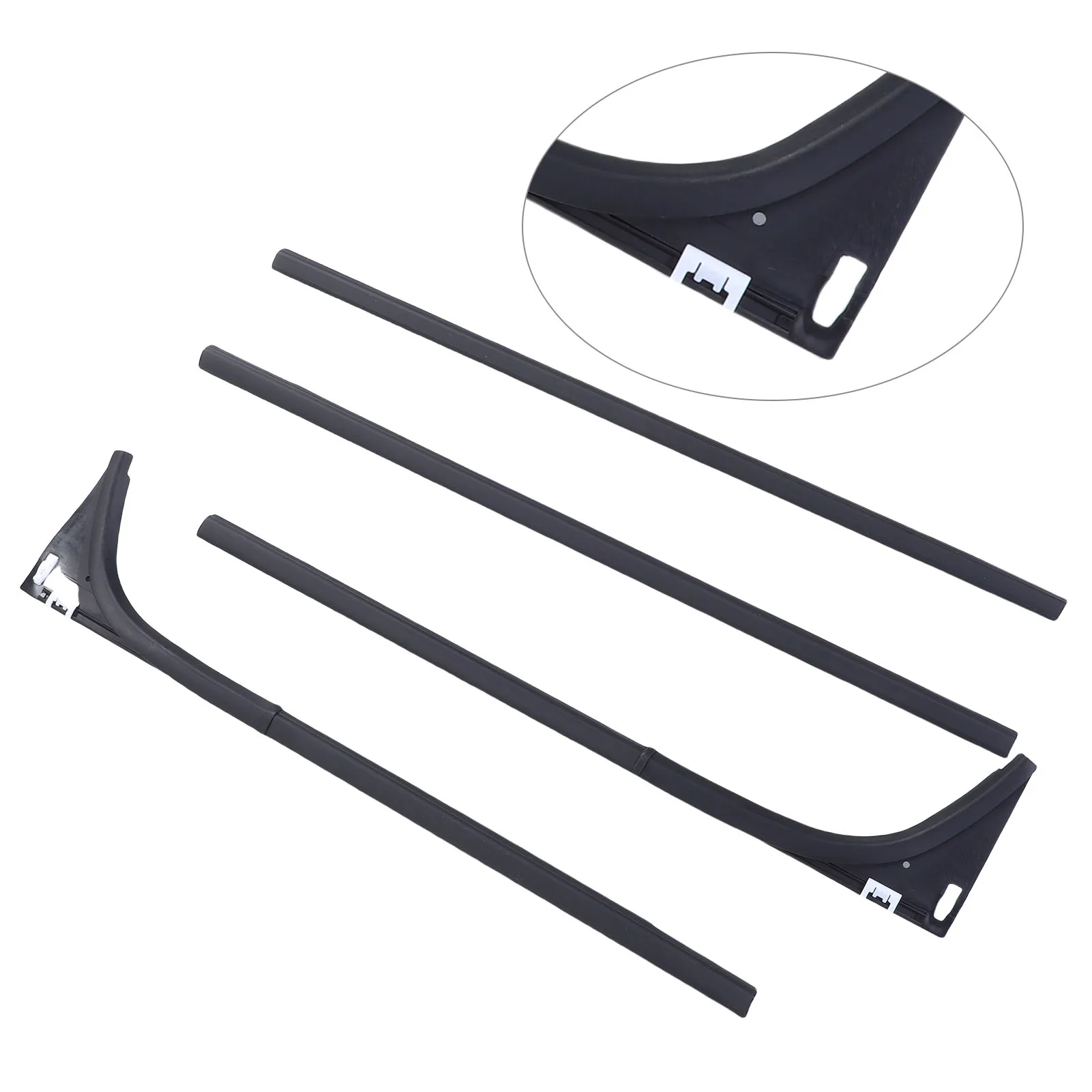 

Комплект уплотнителей для автомобильных окон, замена уплотнителей для Mazda BT50, 4 двери, 2012-2019, 1D00-50-640, резиновые, влагозащитные