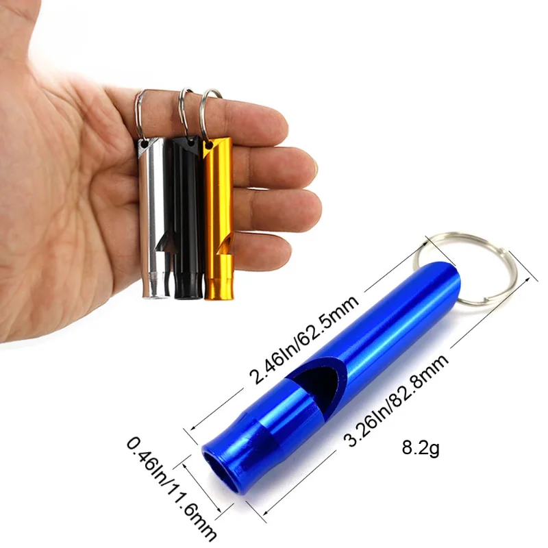 Sifflet multifonction portable d'urgence, porte-clés, cadeaux d'équipe, camping, randonnée, outils de plein air, pendentif