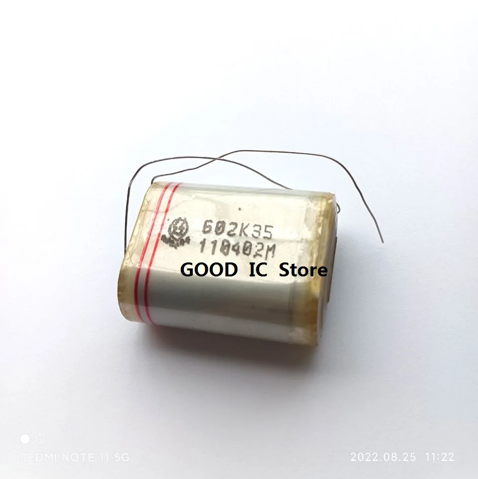 3PCS New Original 6000P 30KVDC Flat   30000VDC 6000PF 6NF 0.006UF DIP-2 Oil Immersed Film High Voltage Capacitor