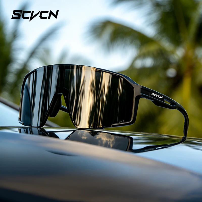 Okulary rowerowe SCVCN męskie z filtrem UV400, okulary sportowe MTB, okulary rowerowe UV400 damskie, okulary outdoorowe do wędrówek, okulary wspinaczkowe.