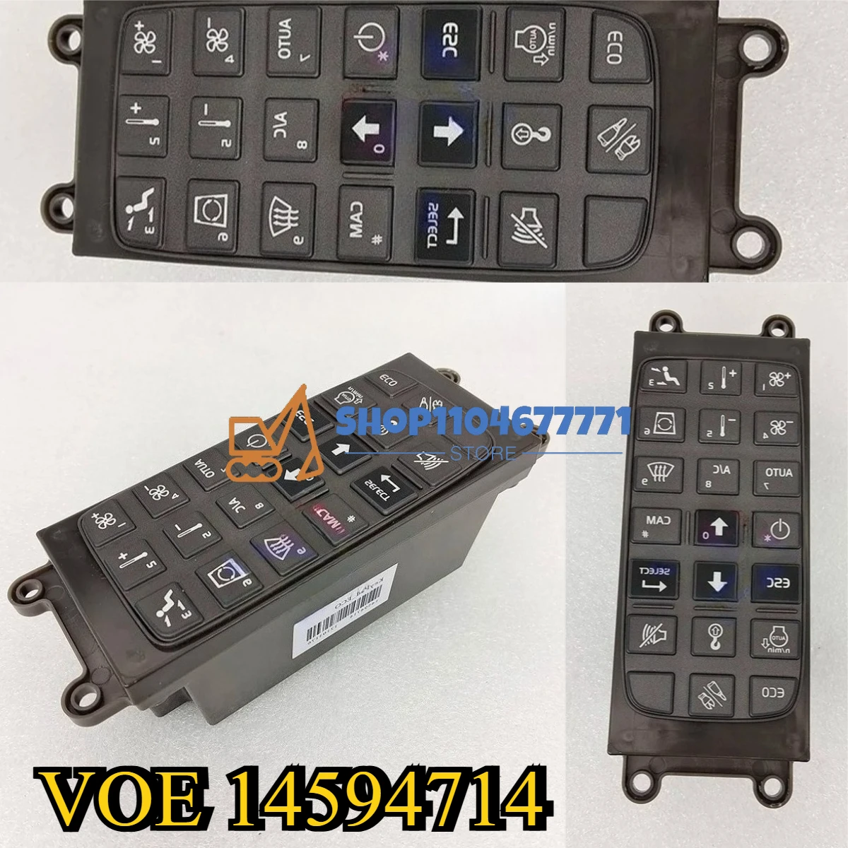 

Switch Panel VOE 14594714 for EC120D EC140D EC160D EC170D EC180D EC210D EC220D EC235D EC250D EC300D EC350D EC380D EC480D EC750D