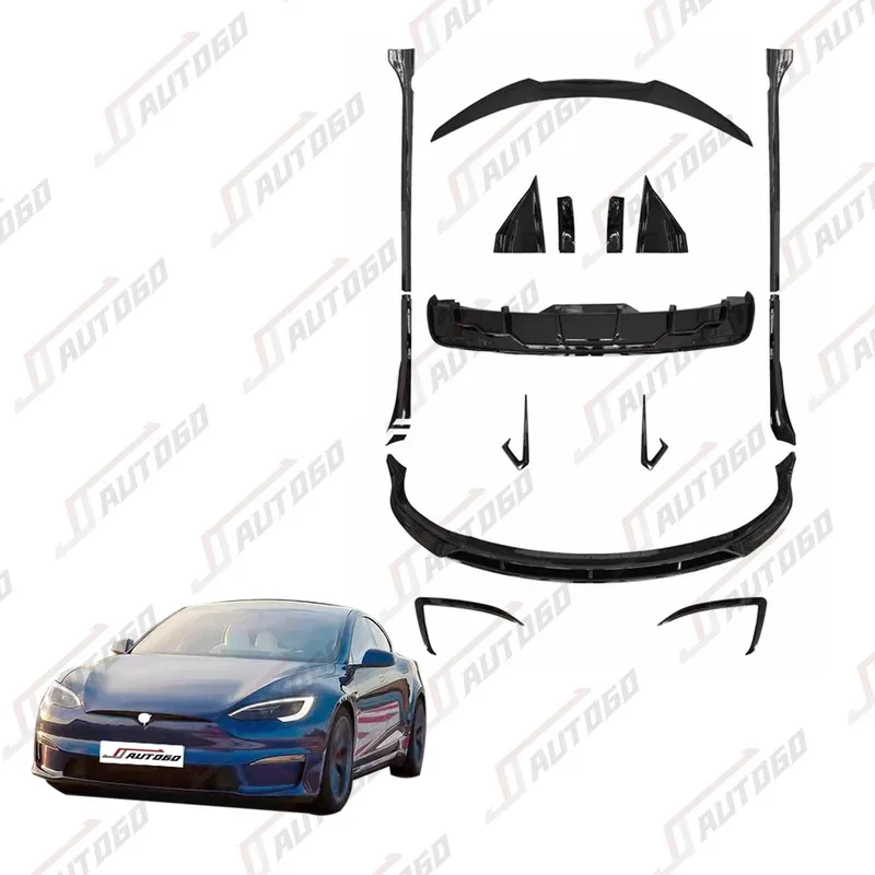 

Auto Modification Aero FAST Conversion Kit For s Model S 2021 2022 2023 2024 Front Lip Rear