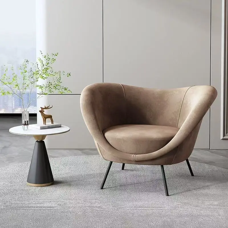 Одиночный диван-кресло, скандинавское креативное кресло для отдыха, ленивый диван, домашний балкон, минимальный диван