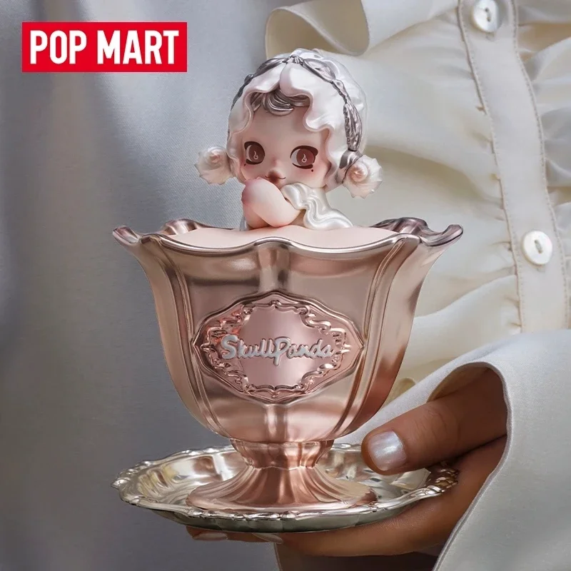 POPMART SKULLPANDA The Feast Begins Series Scented Candle Trendy Blind Box Cute Anime Action Figure Guess Bag Toys Desktop Decor