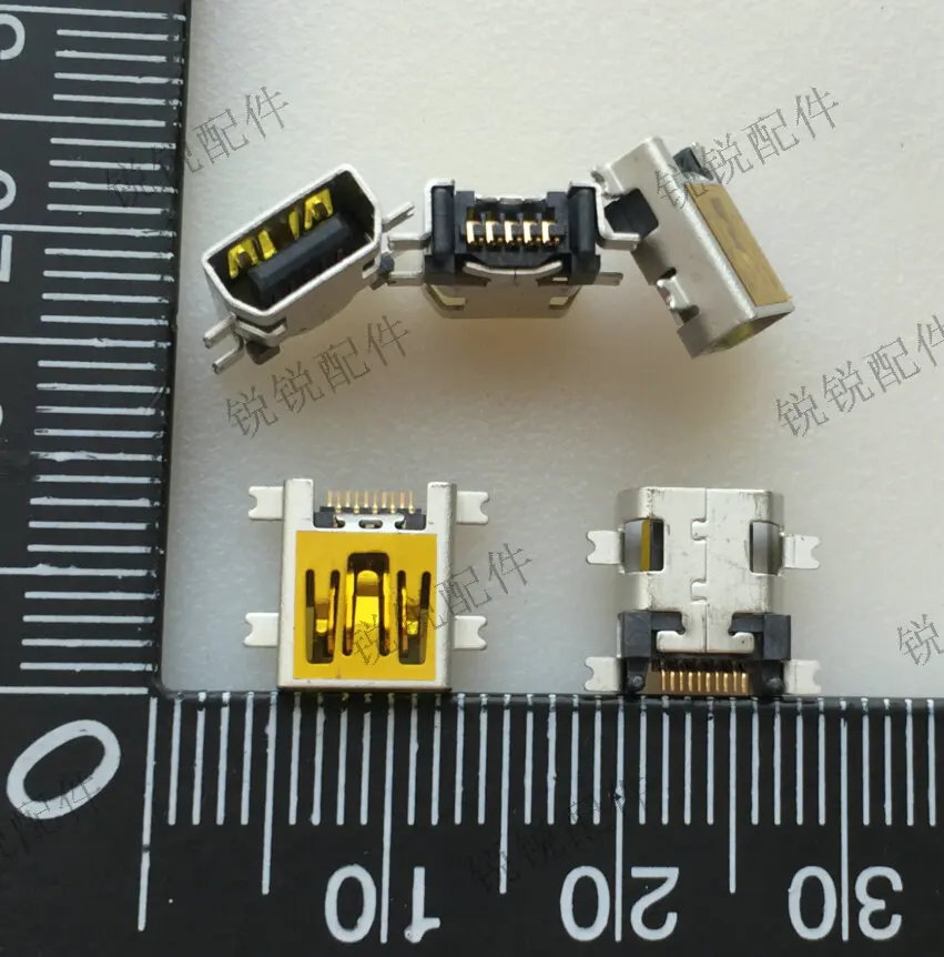 For Gionee ZTE domestic smartphone USB charging port female 10-pin V3 port data tail