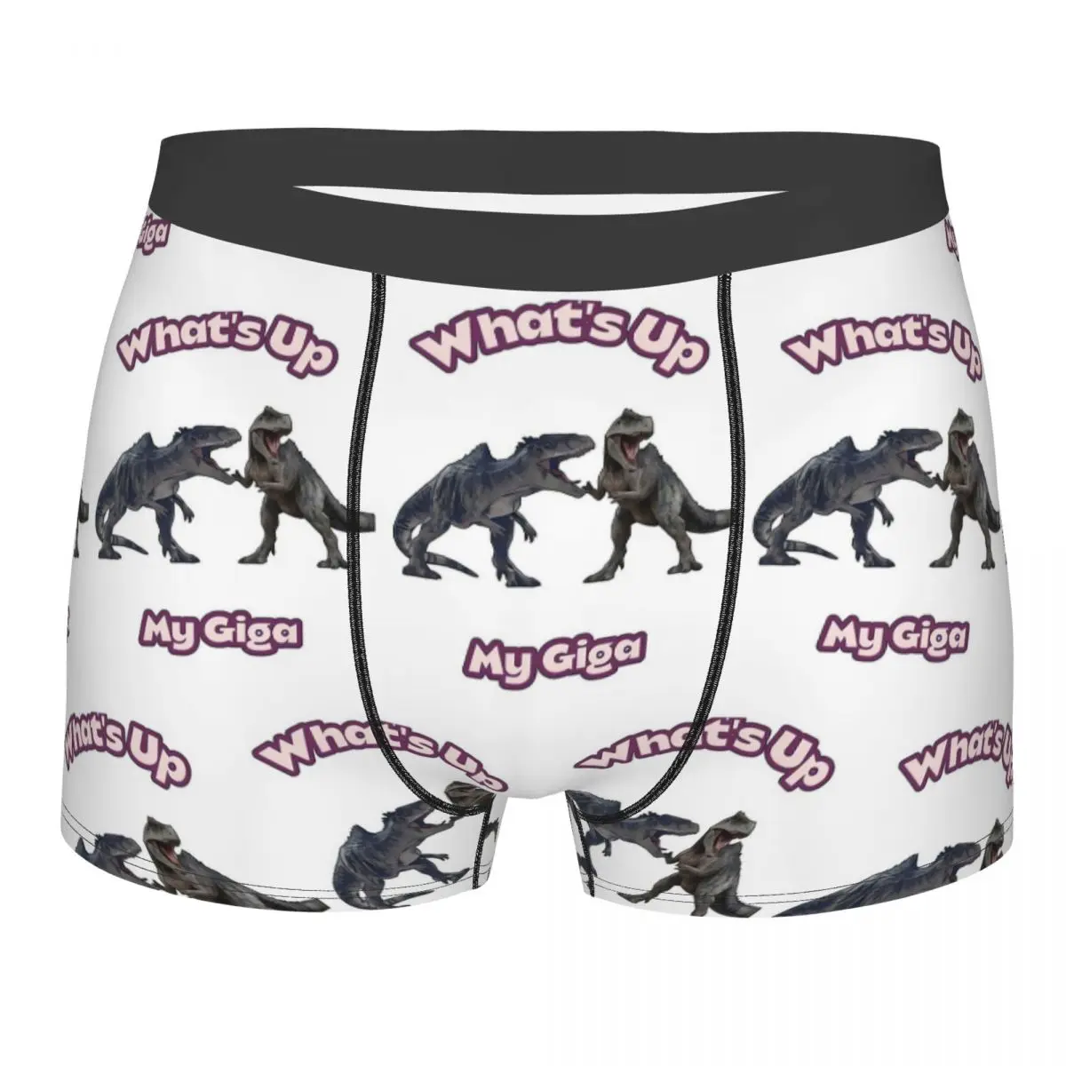 Caleçons Boxer Game Ark Survival Evolved What's Up My Giga, sous-vêtements respirants pour homme, cadeaux pour petit ami