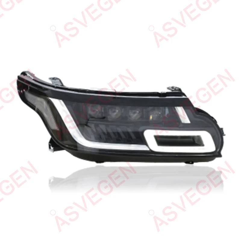 High-quality Auto Parts Modified Headlight Assmbly for landrover Range Rover Sport Four Lenses 2013-2017 Front Lamp