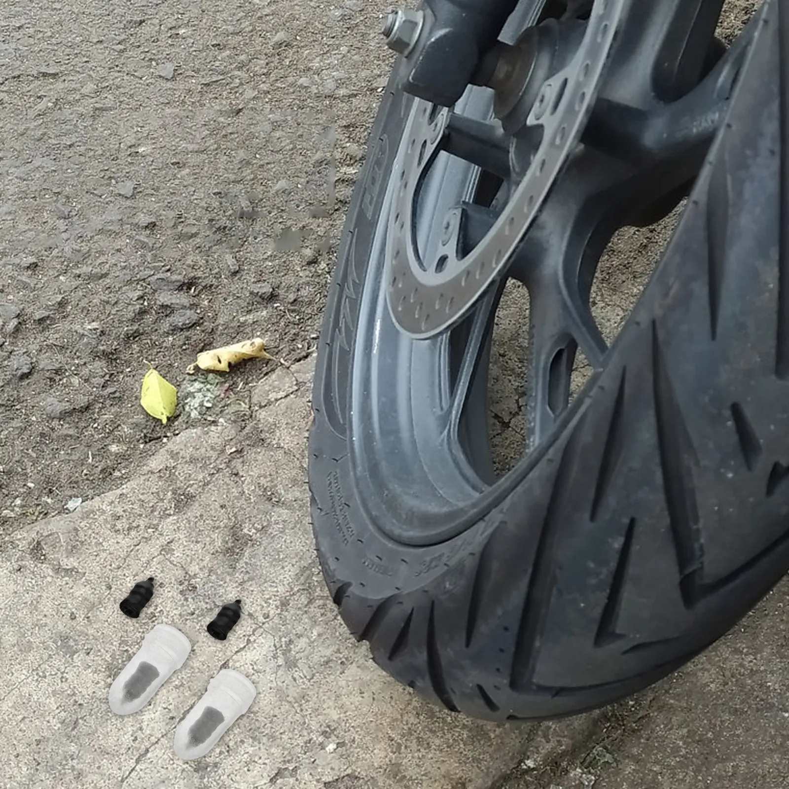 10Pcs Soft Rubber Tire Repair Nails Mushroom Shape Quick Puncture Plug for Electric Motorcycle Vacuum Tires Atv Car Truck