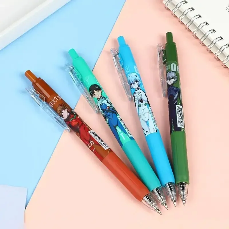 Neon Genesis Evangelion male and female students' new Japanese style high-looking portable stationery supplies push-type gel pen