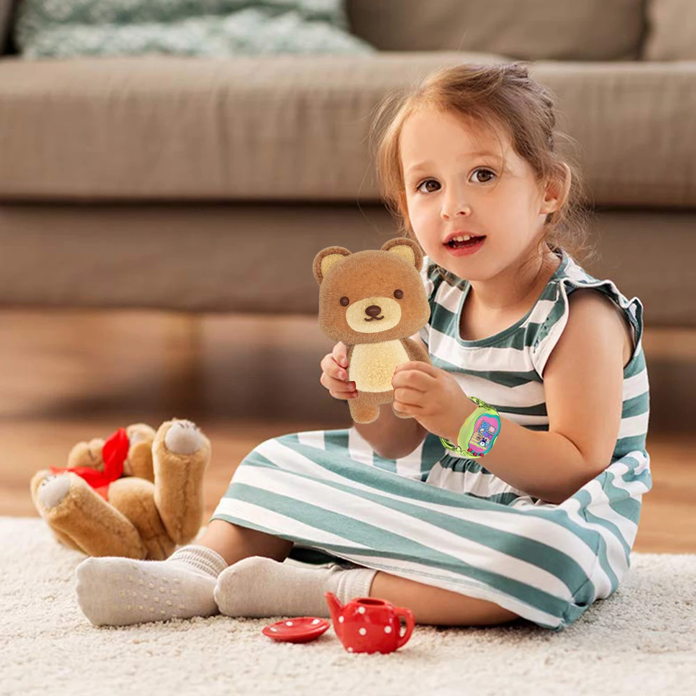 Custodia protettiva per cinturino antiurto in TPU per Tamagotchi Uni Fascia virtuale interattiva per animali domestici per bambini Adolescenti Adulti 6,3-8,85 pollici