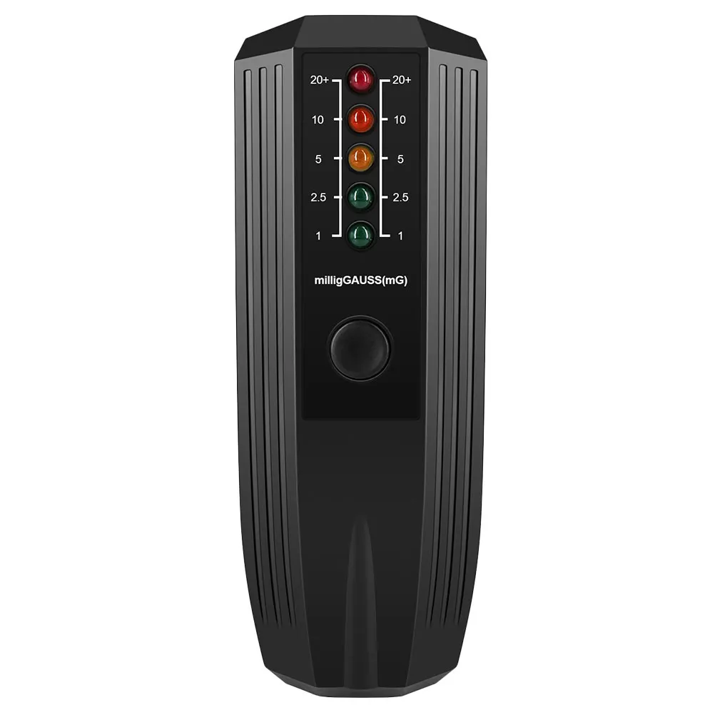 

Digital EMF Reader Radiation Electromagnetic Radiation Gauge Electromagnetic Field Tester Magnetic Gauss Gauge Black