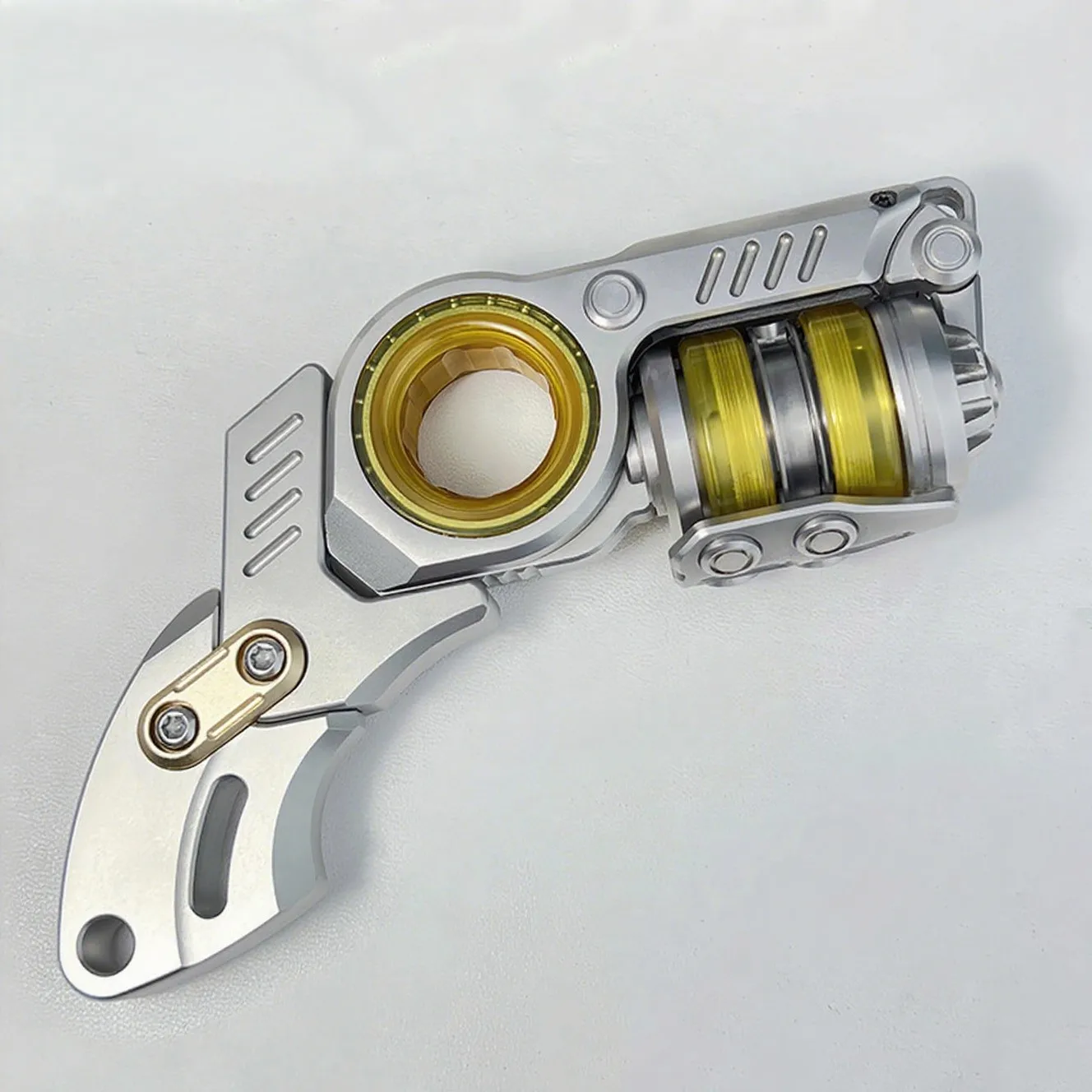 GoBiggeR Sinian Push Slider Griffteile Fidget Toy Edelstahl/Aluminium Griffzubehör – Detail 1