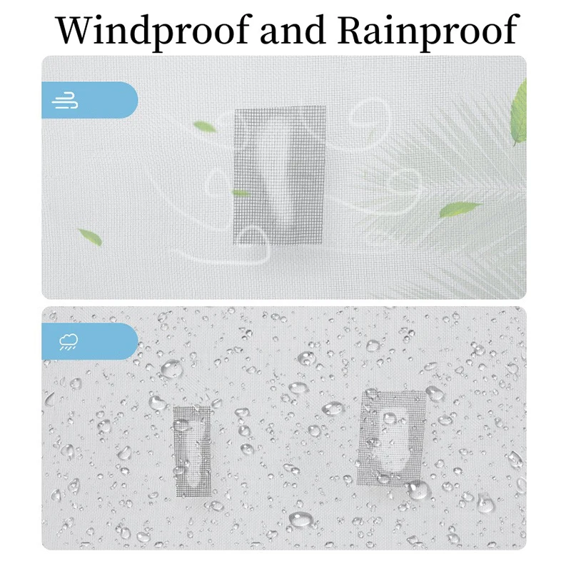 Cinta de reparación de mosquitera autoadhesiva, Parche de reparación de pantalla de ventana, para el hogar Red Textil, malla antiinsectos, cinta de