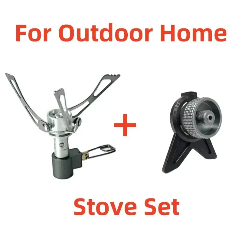 Mini Camping Oven Gas Stove Outdoor Portable Folding Survival Furnace Stove Pocket Picnic Cooking Gas Cooker 3000W For Home Camp