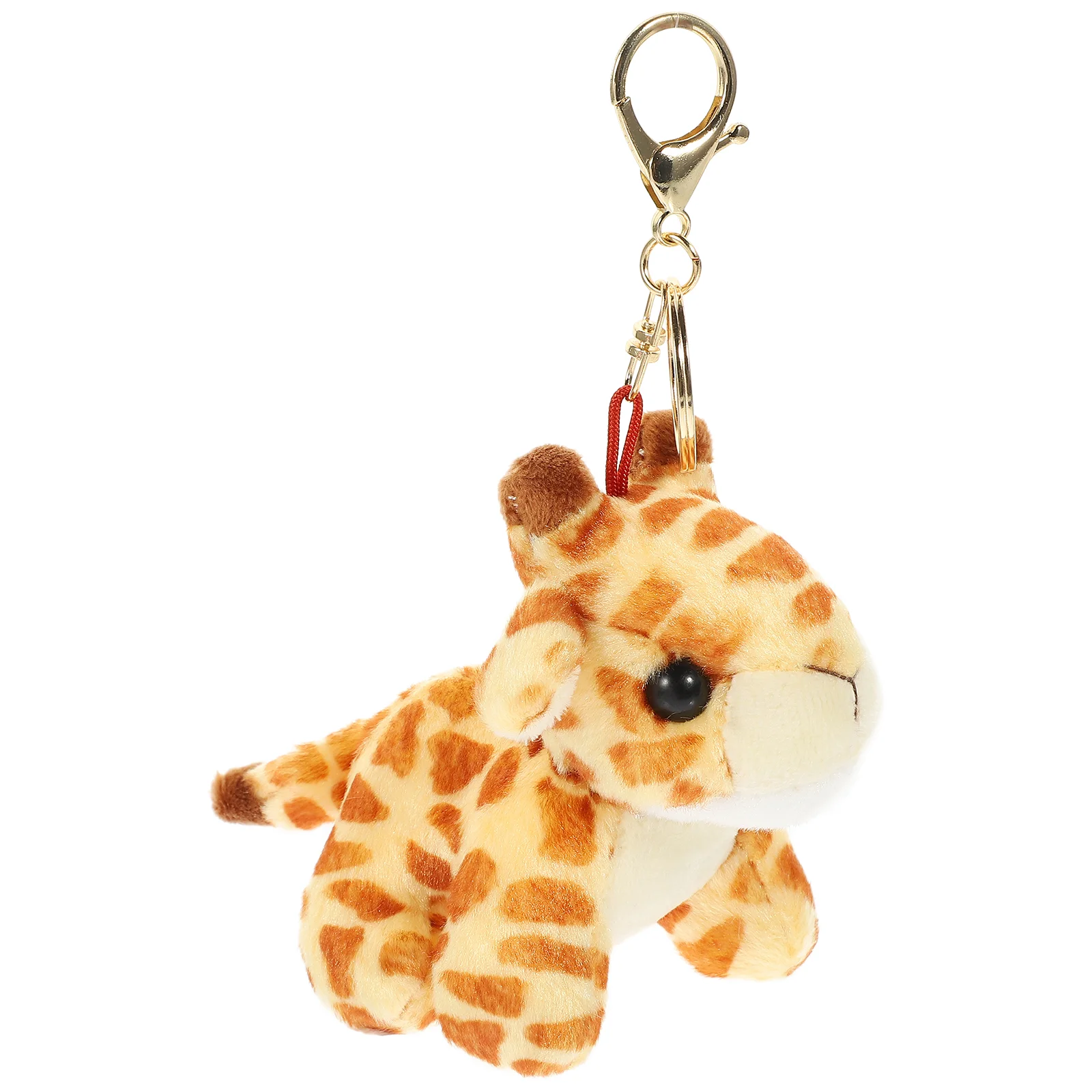 

Plush Keychain Elephant Animal Toys Kids Gift Stuffed Animals Decorative Car Pendant Rope