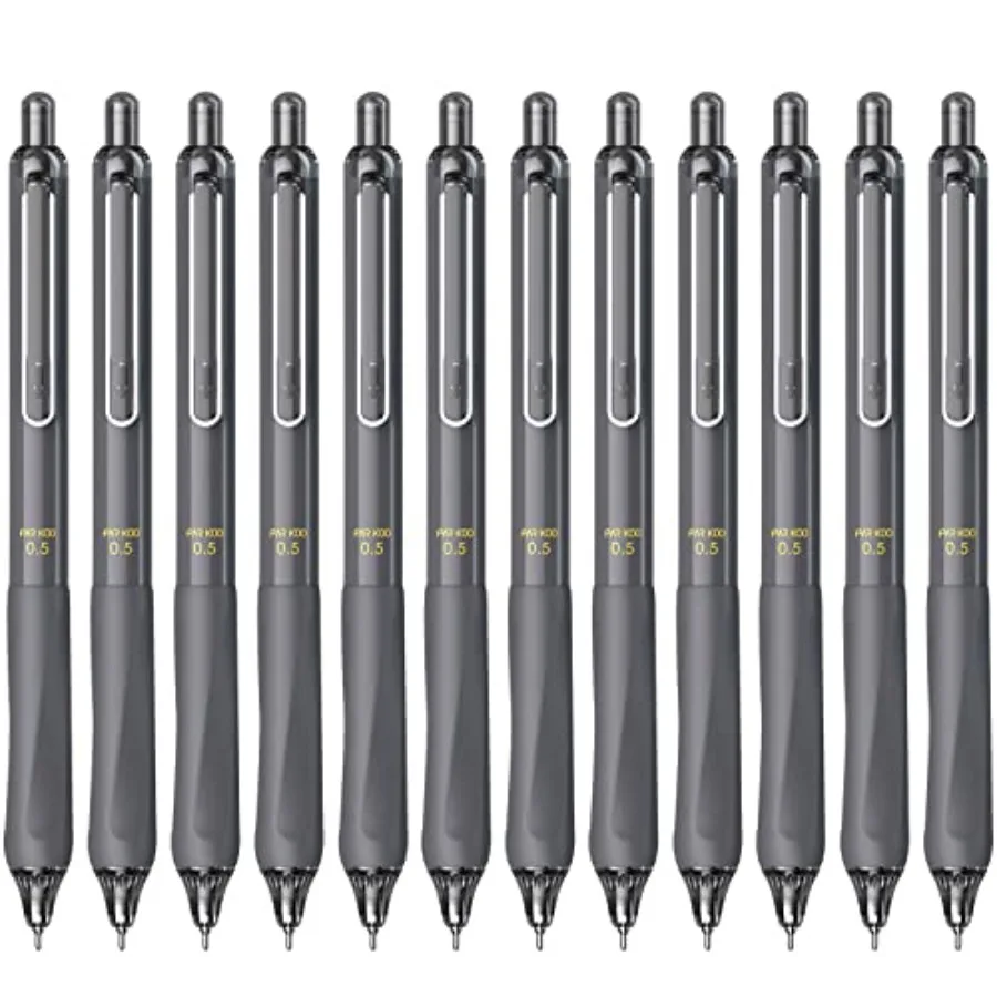 

Gel Pens Quick Dry Ink Fine Point 0.5mm, Retractable Rolling Ball Ink, Click Silent Pens Set for Journaling Notetaking Drawing