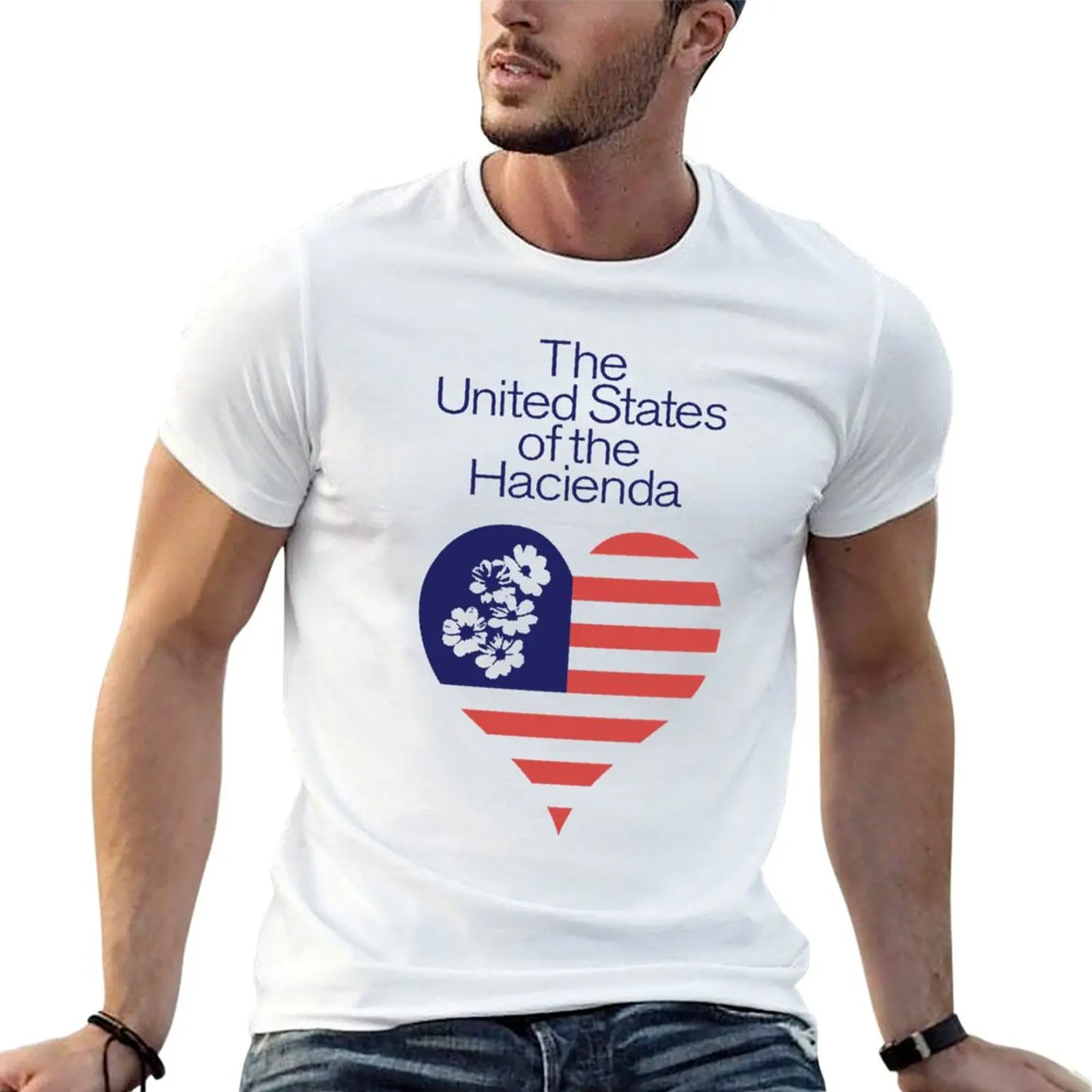 Camiseta The United States of the Hacienda, camisetas de anime para hombre, camiseta para hombre
