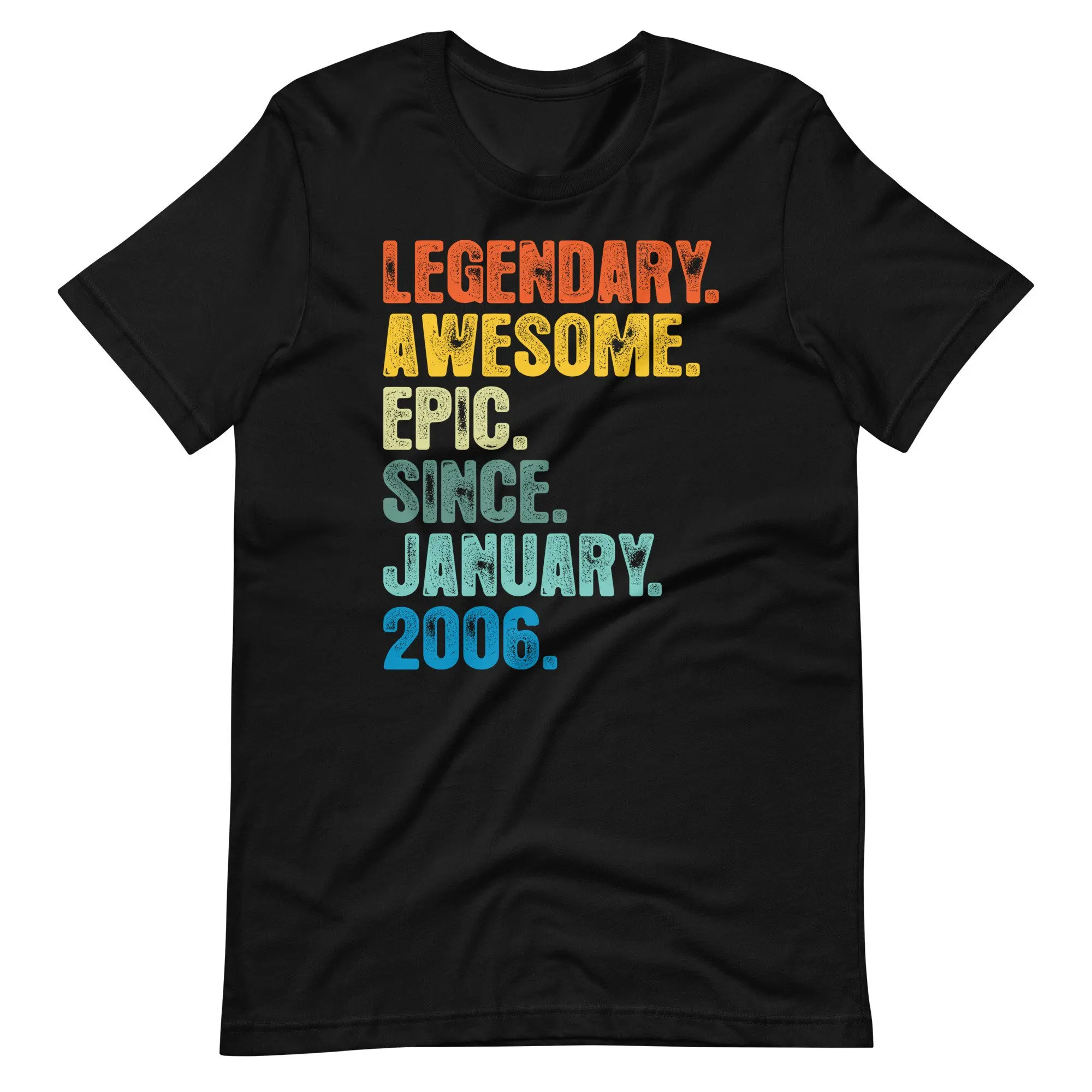 Legendary Awesome Epic Since January 2006 T Shirt Sweat 18Th Birthday For Vintage