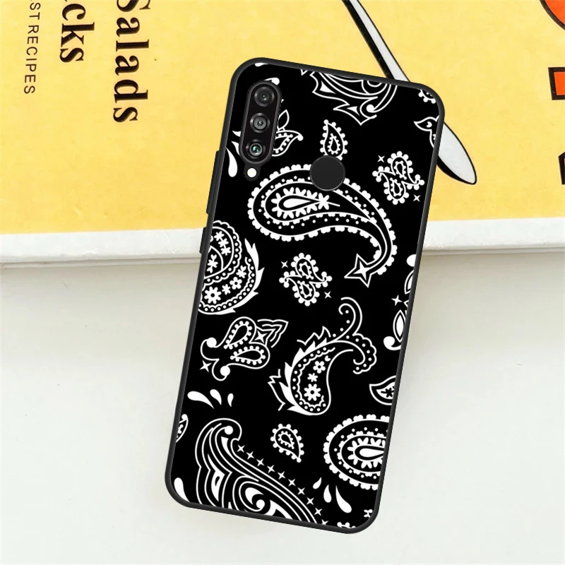 Bandana Seamless Pattern Cover For Huawei Nova 5T 9 10 SE 11i 8i 7i 3i Y61 Y91 Y60 Y70 Y90 P20 P40 Lite P30 Pro Case