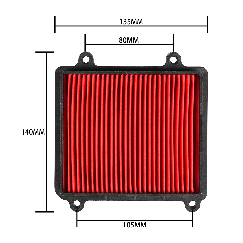 Motorcycle Air Filter For Honda XR125L XR125LEKC/LKC/LEKE 17211-KRH-780 150cc XR150 Engine Intake Purification Clean Element
