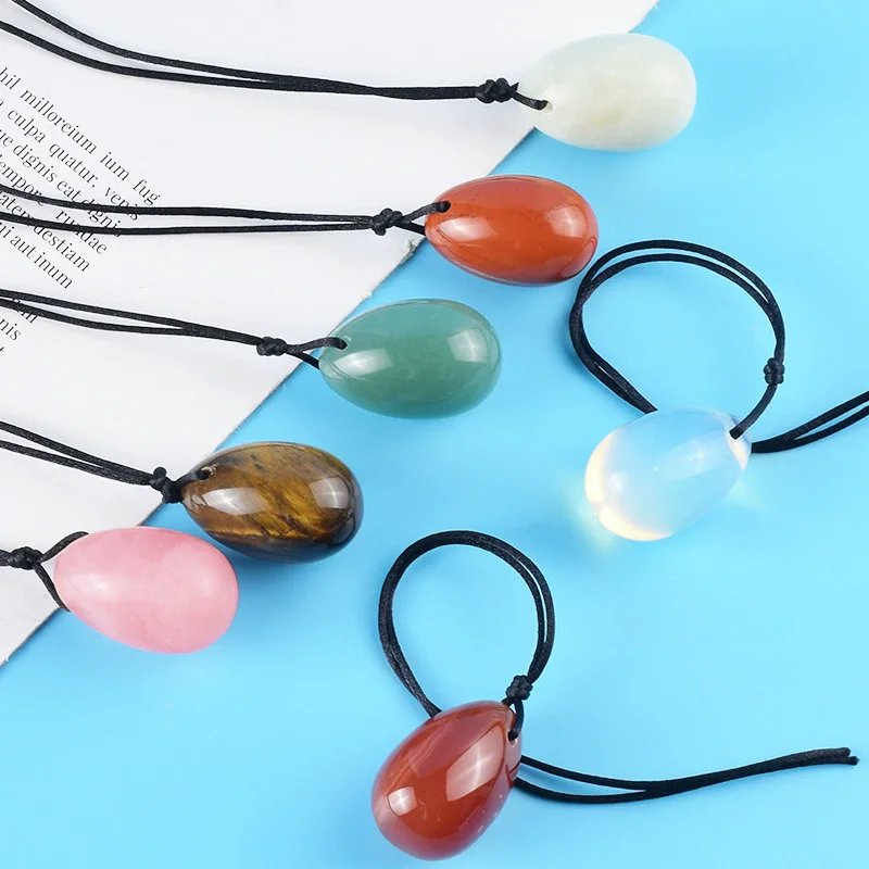 

Yoni Eggs Kegel Exercise Pelvic Floor Muscle Massager for Women Natural Jade Stone Jade Balls Vaginal Massage Wellness Health