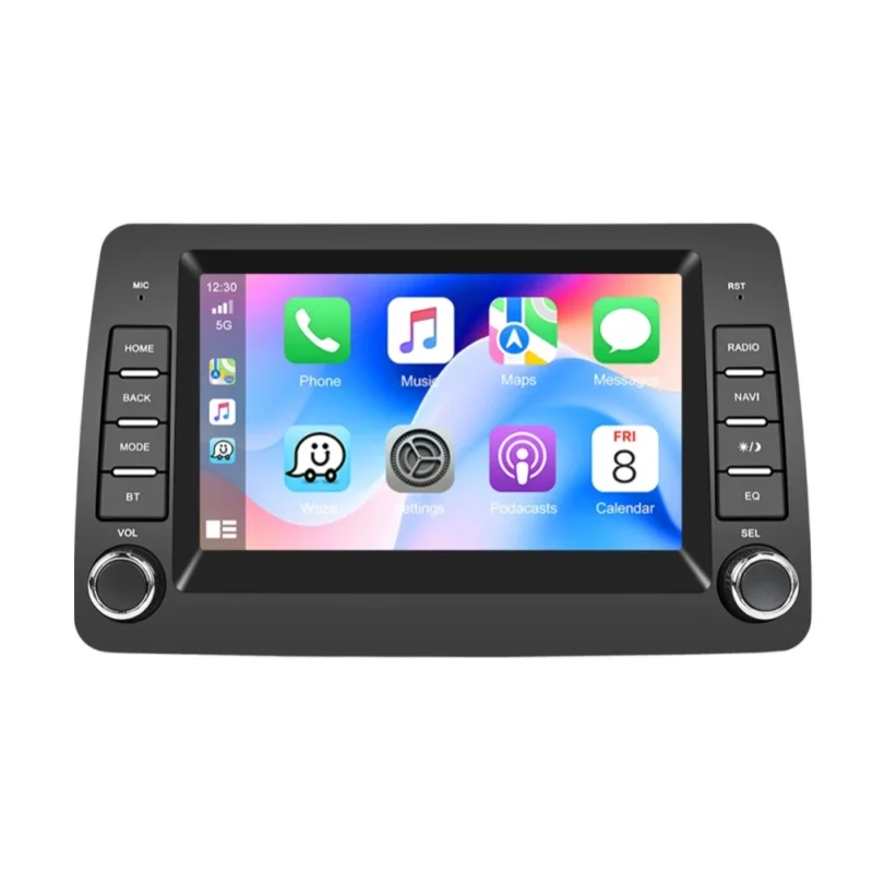 Inteligentny system samochodowy Podofo 2Din dla Fiata Pandy (2002-2012) Carplay Car Audio Android Auto GPS Mirror Link WIFI+4G BT FM/RDS — 2