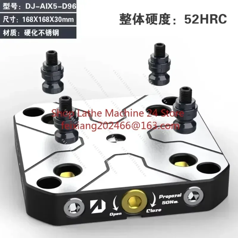 DJ-AIX5-D52  Precision Sells 4-axis 5-axis Universal Vise L Block Bridge Plate