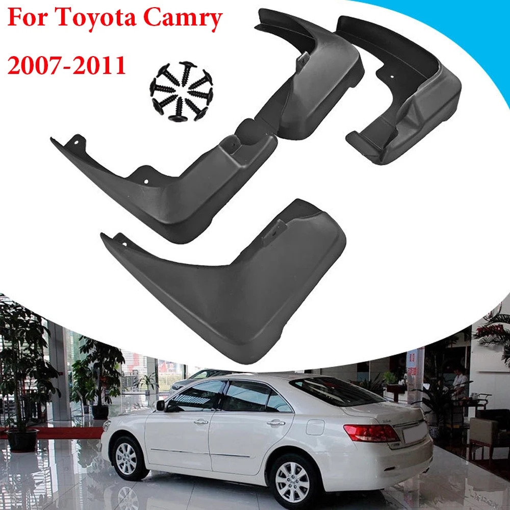 

4pcs For Toyota Camry 2007-2011 Mudguards Fender Mud Flap Guards Splash Mudguard Car Accessories Auto Styline Front Rear