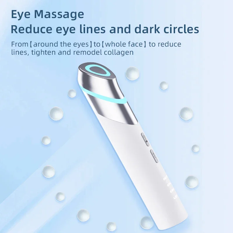 OEMG Eye Massager Beauty Device Constant Temperature Heating Vibration Massage Lighten Dark Circles and Eyes Bags Eye Skin Care